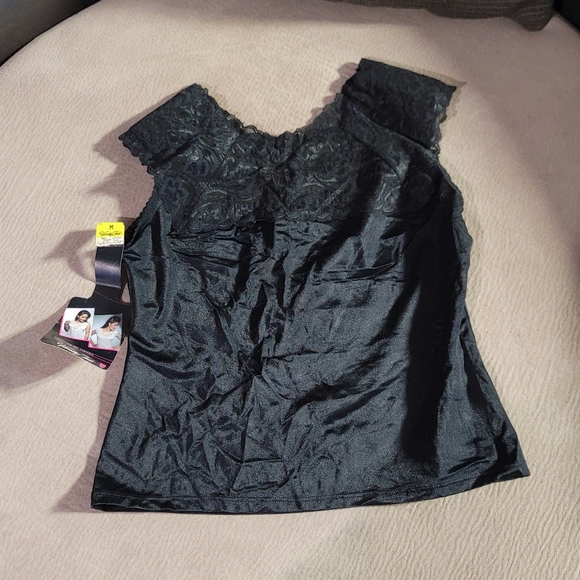 Womans Reversible Vanity Fair Sleeveless Top Size M - Picture 4 of 7